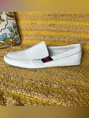 SINGLE Men’s Gucci Web Loafer LEFT SHOE ONLY Size 15